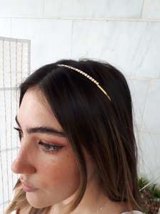 קשת פס יהלום זהב