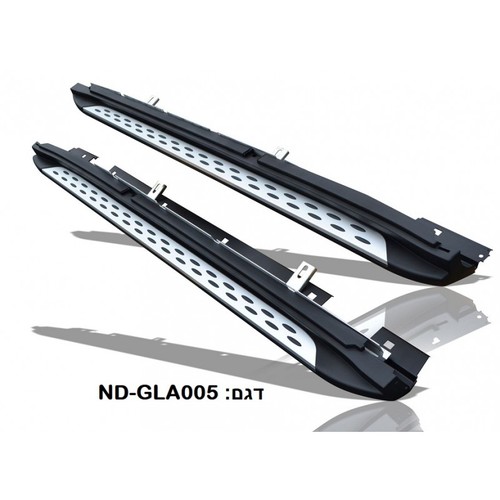 מדרכות צד לרכב מרצדס GLA מ 2012 תושבות מקוריות לרכב דגם נקודות