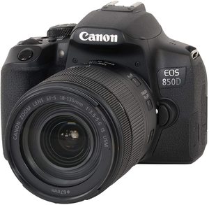 קיט מצלמת Canon EOS 850D + 18-135 IS DSLR יבואן רשמי