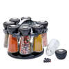 מעמד תבלינים מסתובב שחור revolving spice rack