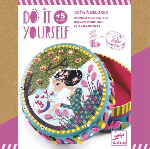 יצירה DIY - קופסת סודות קטנים-Djeco