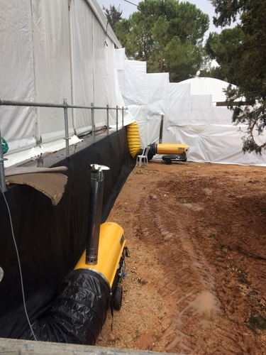 תותח חימום סולר MASTER BV 110 E indirect heater
