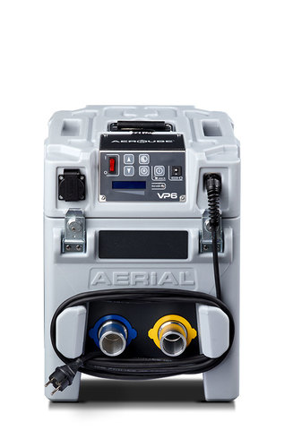  AERCUBE Turbine VP 6 לשאיבת מים/דחיסת אוויר מתחת לריצוף/שיקום נזקי מים