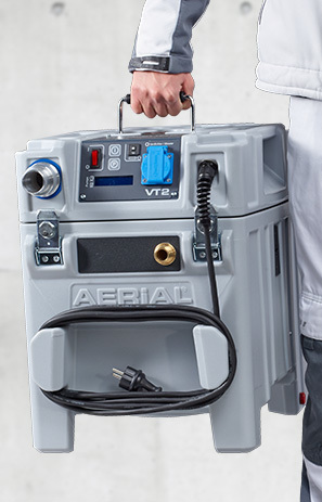  AERCUBE Turbine VP 6 לשאיבת מים/דחיסת אוויר מתחת לריצוף/שיקום נזקי מים