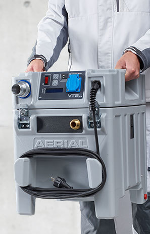  AERCUBE WATER SEPARATOR VT2 מפריד מים לשאיבת מים מתחת לריצוף/שיקום נזקי מים