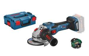 משחזת זווית נטענת ללא פחמים BOSCH GWS 18V-15 SC גוף בלבד!