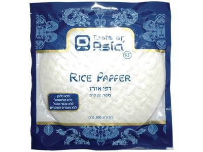 דפי אורז עגולים 22 ס