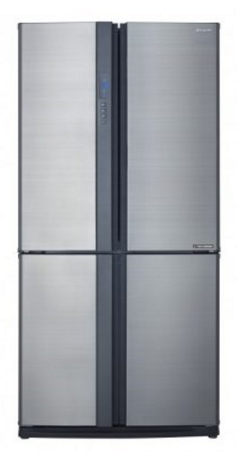 מקרר ‏מקפיא תחתון Sharp SJ-FE87V-SL שארפ
