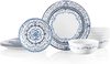 סט צלחות 24 חלקים, קורנינג פורטופינו | Cornnig Ware Portofino  