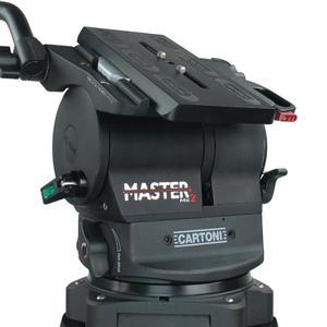 Cartoni Master MK2 Fluid Head flat base 