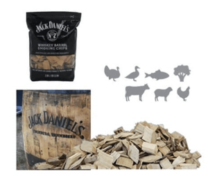 שבבי עץ לעישון  JACK DANIELS  22895