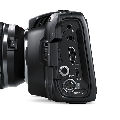 Blackmagic Pocket Cinema Camera 4K זמין