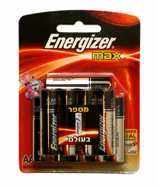     מארז 8 סוללות AA אלקליין LR6    ENERGIZER 