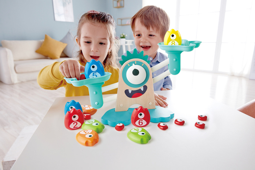 משחק חשבון מפלצת על המאזניים - HAPE