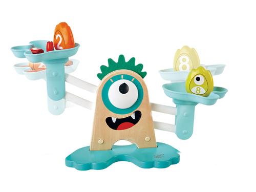 משחק חשבון מפלצת על המאזניים - HAPE