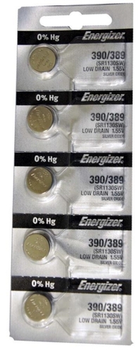 סוללת כפתור 390/389 באריזת 5 סוללות  Energizer