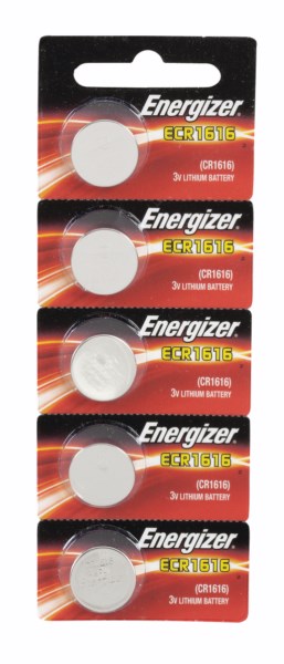 סוללות ENERGIZER ליתיום CR1616 באריזת 5