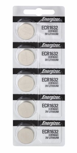 סוללה ENERGIZER ליתיום CR1632 באריזת 5