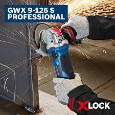 משחזת זווית X-LOCK BOSCH GWX 9-125 S 