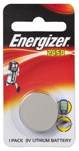 סוללת ליתיום כפתור 2450 - Energizer אנרג׳ייזר