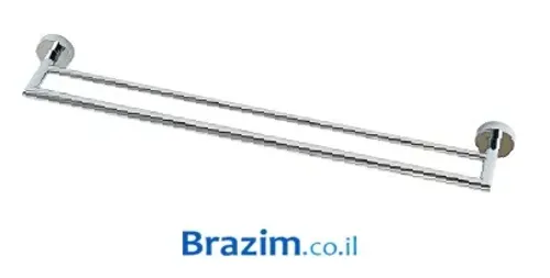 מוט מגבות כפול 60 מבית מיובי דגם FD4011 בסגנון פונקציונלי-פרקטי.