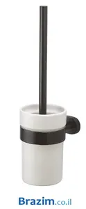 מברשת אסלה תלויה שחור FD3008-MB