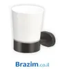 מחזיק כוס בודד שחור FD3004-MB