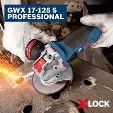 משחזת זווית X-LOCK BOSCH GWX 17-125 S 