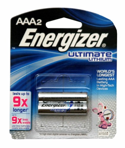 סוללות 2XAAA ליתיום 1.5V Energizer