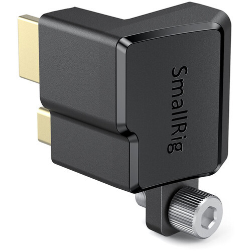  aaa2700 SmallRig מתאם HDMI / USB Type-C זוויתי ישרה לכלוב (cage) מצלמה BMPCC 4K