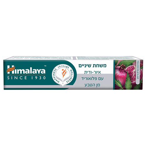 משחת שיניים טבעית איורוודית (100 גרם) - Himalaya