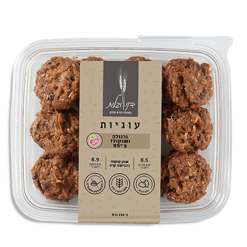 עוגיות גרנולה ושוקולד צ'יפס - דני וגלית