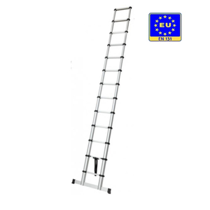 סולם טלסקופי נשען מקצועי 3.8 מטר (13 שלבים) KAPRO