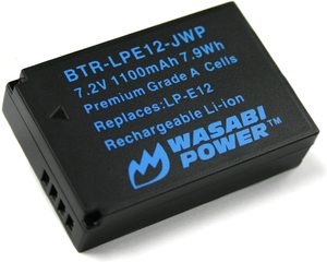 סוללה חליפית Wasabi LP-E12