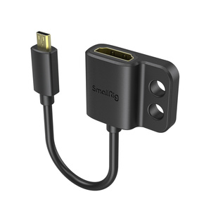 SmallRig 3021 כבל מתאם HDMI 4k דק במיוחד (D to A)