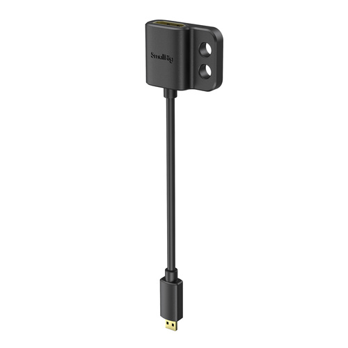 SmallRig 3021 כבל מתאם HDMI 4k דק במיוחד (D to A)