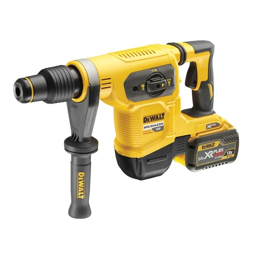 פטיש חציבה וקידוח נטען בראשלס + 2 סוללות DeWALT DCH481X2 BRUSHLESS 54V 9Ah
