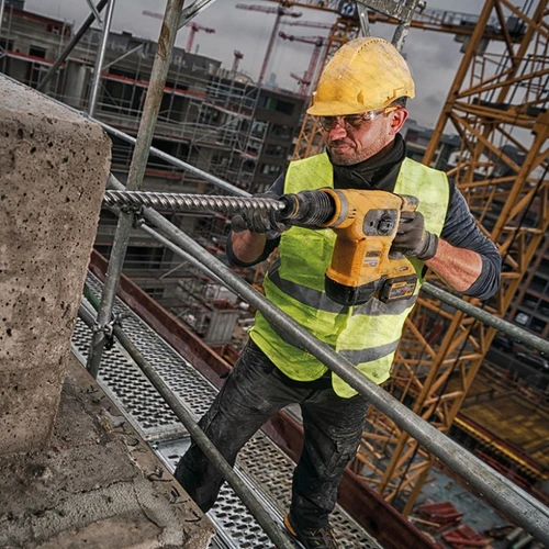 פטיש חציבה וקידוח נטען בראשלס + 2 סוללות DeWALT DCH481X2 BRUSHLESS 54V 9Ah