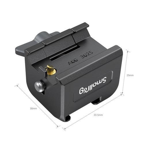 SmallRig 3025 תופסן NATO לאביזרים עבור גימבל DJI RS 2/RSC 2