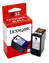 ראש דיו שחור Lexmark 32 18C0032E