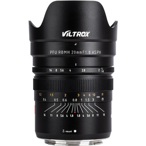 עדשה Viltrox PFU RBMH 20MM F1.8 Z-Mount Nikon