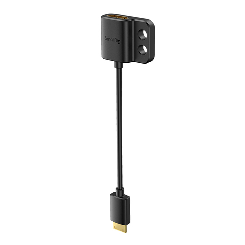 SmallRig 3020 כבל מתאם דק במיוחד מ- HDMI מסוג A לזכר Mini-HDMI מסוג C