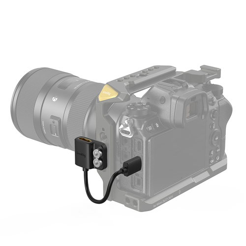 SmallRig 3020 כבל מתאם דק במיוחד מ- HDMI מסוג A לזכר Mini-HDMI מסוג C