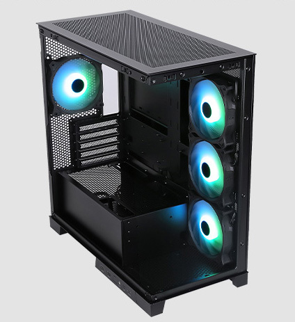 מחשב נייח גיימינג LEONSKYPC iGamer Aquarius Optix 2K i5-14500 32GB RTX 1TB 4070 Ti Super אינטל