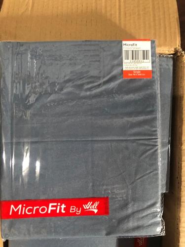 סדין יחיד 200/25*90 + ציפית לכרית 100% סאטן אל קמט Micro Fit 