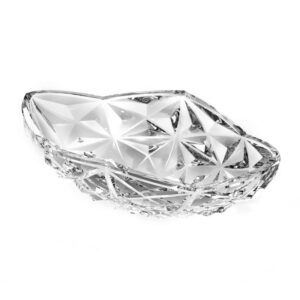 פירמידה קערה אובלית Bohemia Crystal