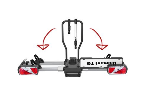 מנשא מתקן אופניים לוו גרירה - 2 זוגות אופניים DIAMANT TG 2