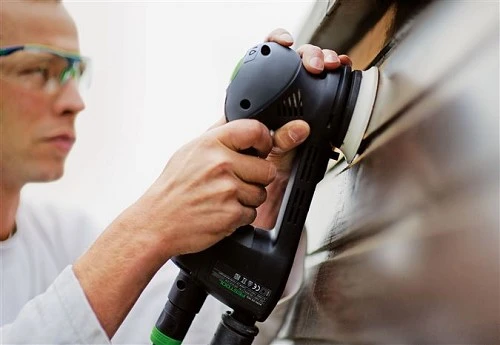 מלטשת אקצנטרית + רוטטת חשמלית 