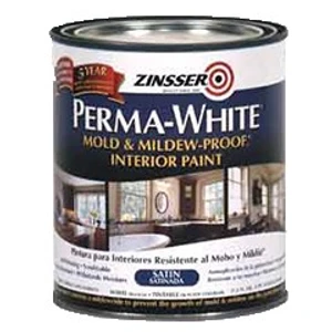 צבע קיר עמיד בעובש 1 ליטר Zinsser perma white