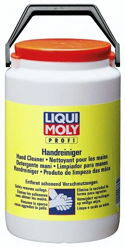 מיכל סבון ידיים גרגירים 3 ליטר liqui moly handreiniger